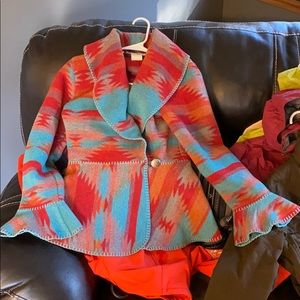 Rhonda Stark Flounce Wrap